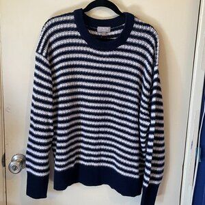 NWT J. Crew Striped Cashmere Sweater